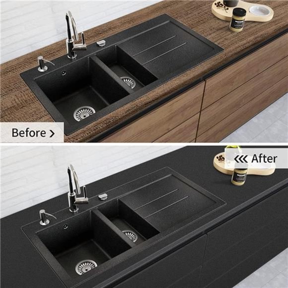 Thick Black Wallpaper 16"x198" Black Peel and Stick Wallpaper Matte Black - Picture 7 of 7